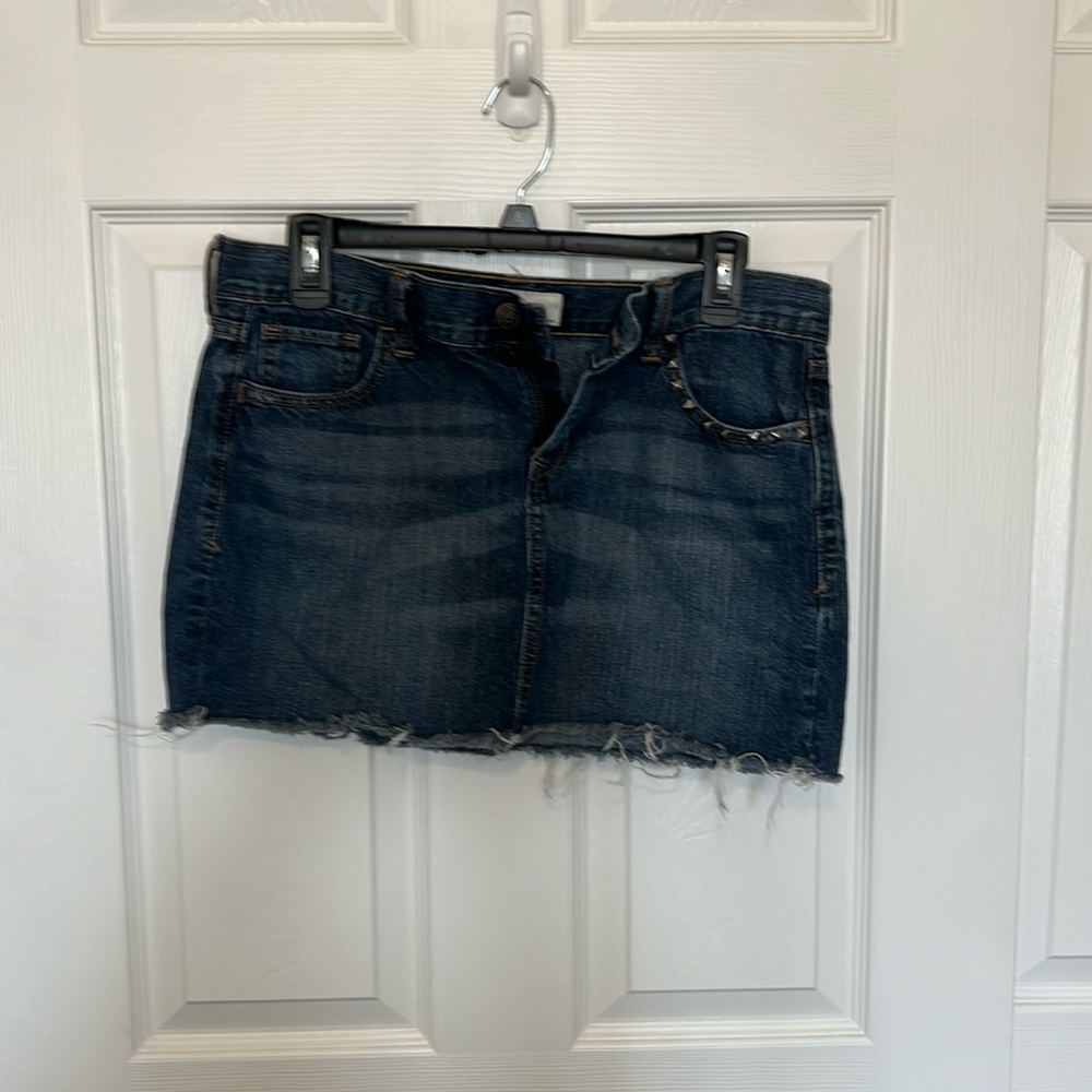 Mini skirt with studs
